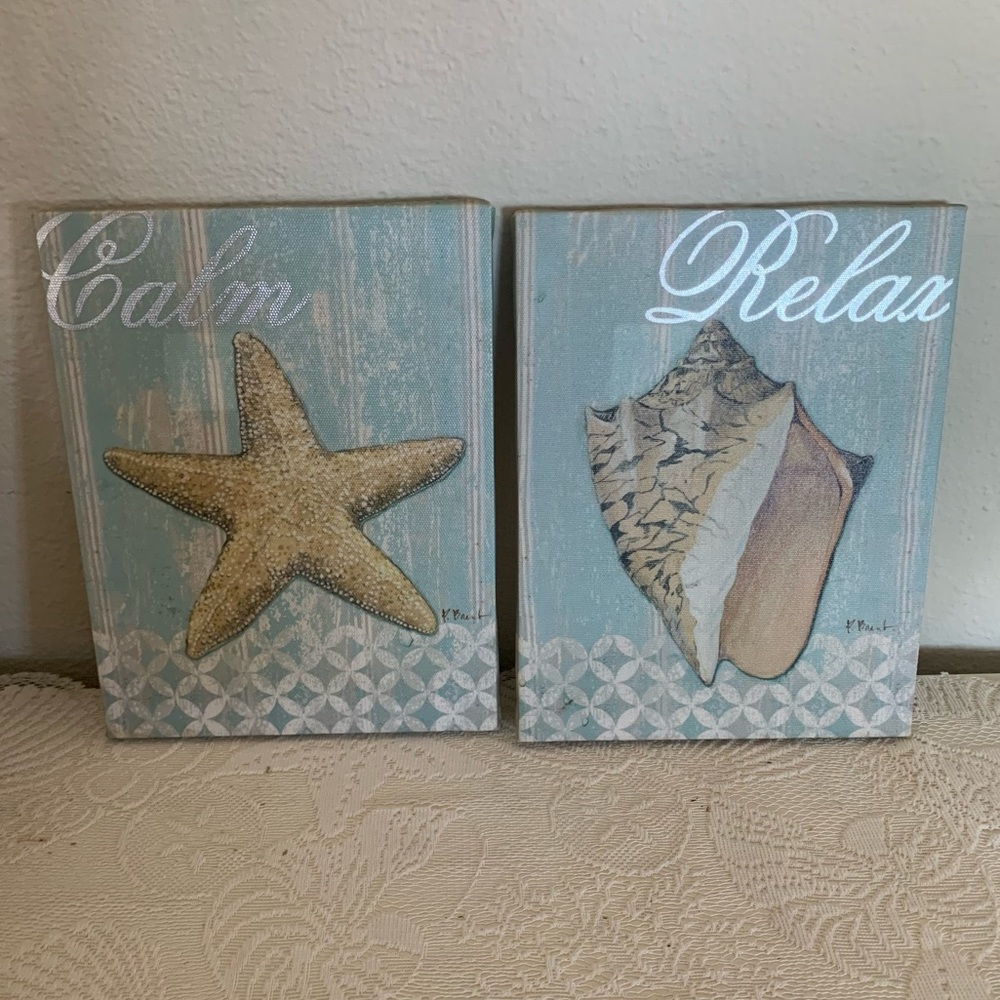 Sea Shell Canvas Prints  Qt.4